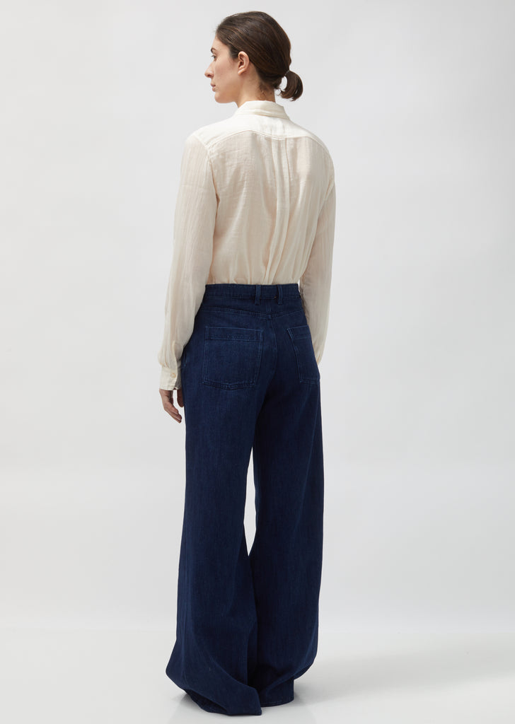 Calvary Cotton Denim Trousers