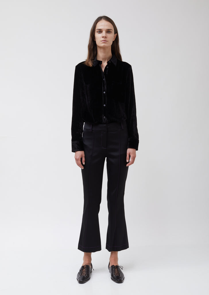 Danit Compact Stretch Flare Pant