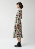 Viscose Georgette Flower Pattern Skirt