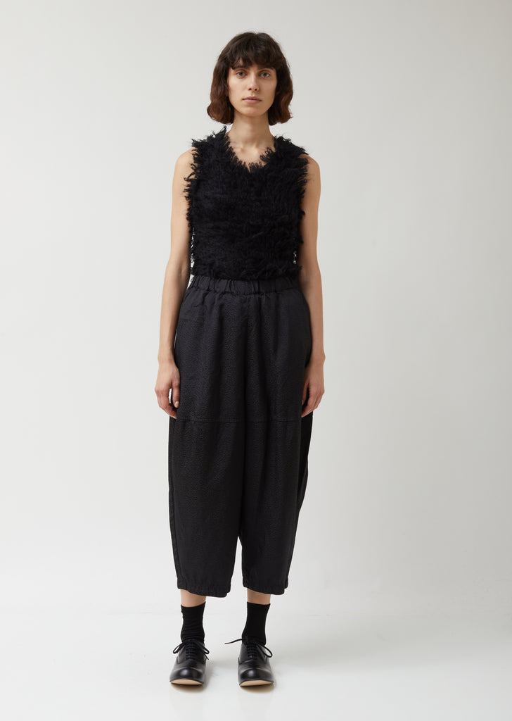 Polyester Dobby Animal Pattern Garment Treated Pants