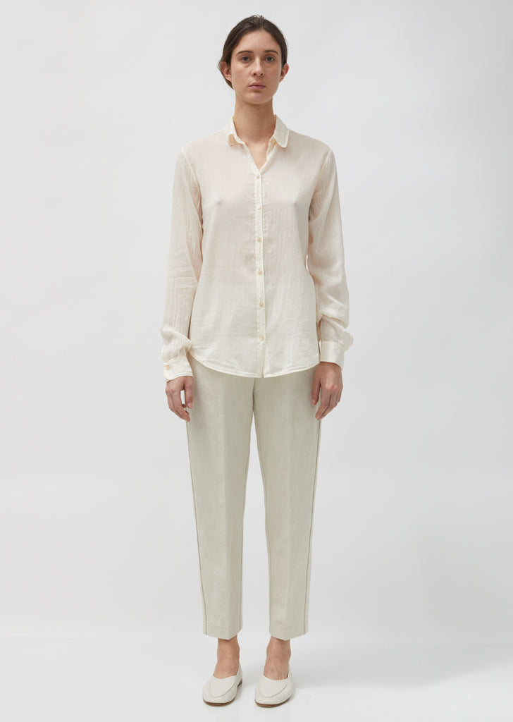 Cotton & Silk Voile Shirt