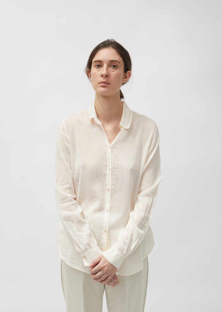 Cotton & Silk Voile Shirt