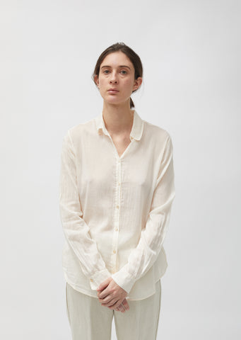 Cotton & Silk Voile Shirt