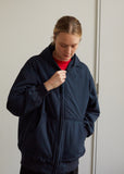 Men's Peack Skin Nylon "Kagozome" Water-Proof Primaloft Oversized Hoodie