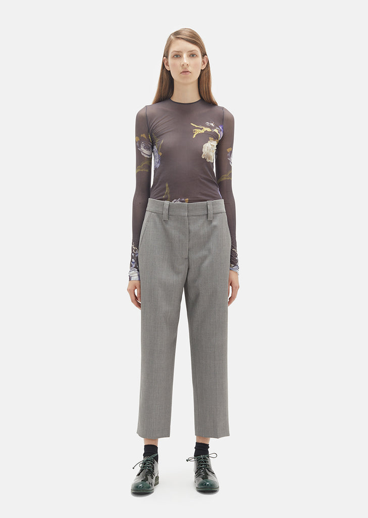 Niala Long Sleeve Flower Top