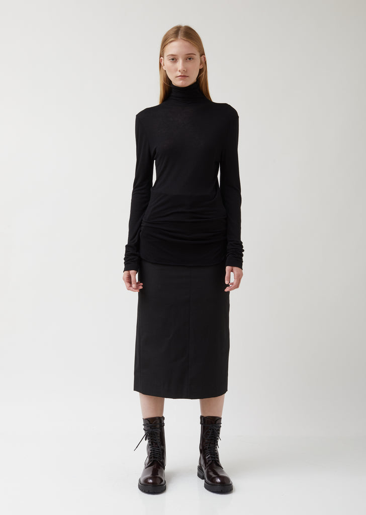 Jersey Turtleneck