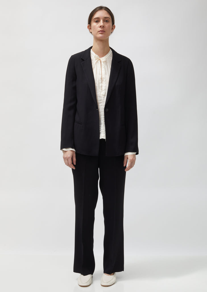 Envers Satin Crepe Jacket