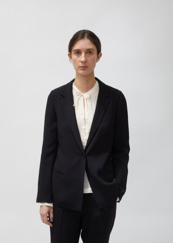 Envers Satin Crepe Jacket