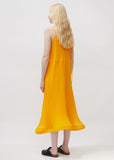 Trumpet Hem Pleat Dress