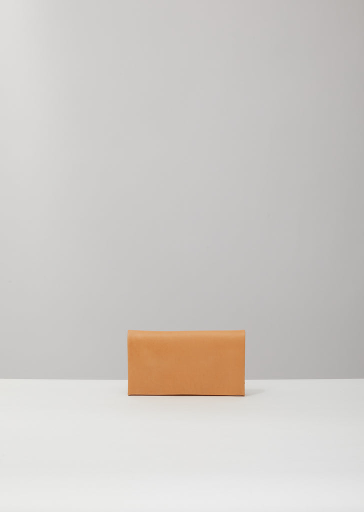 Belted Pleats Clutch Bag