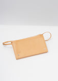Belted Pleats Clutch Bag
