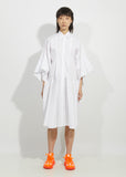 Cotton Broad Button Down Dress