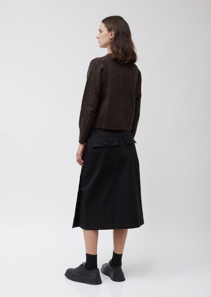 Donegal Crew Neck Cashmere Sweater