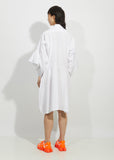Cotton Broad Button Down Dress