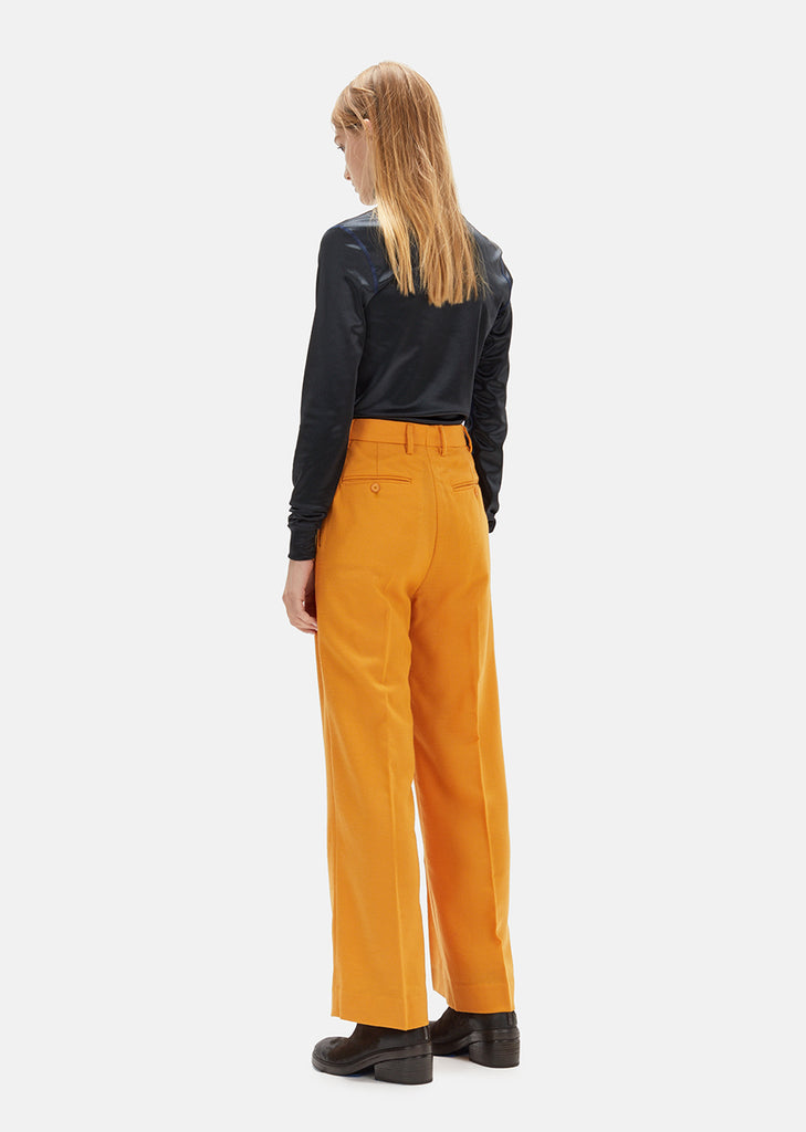Wool Pleat Trousers