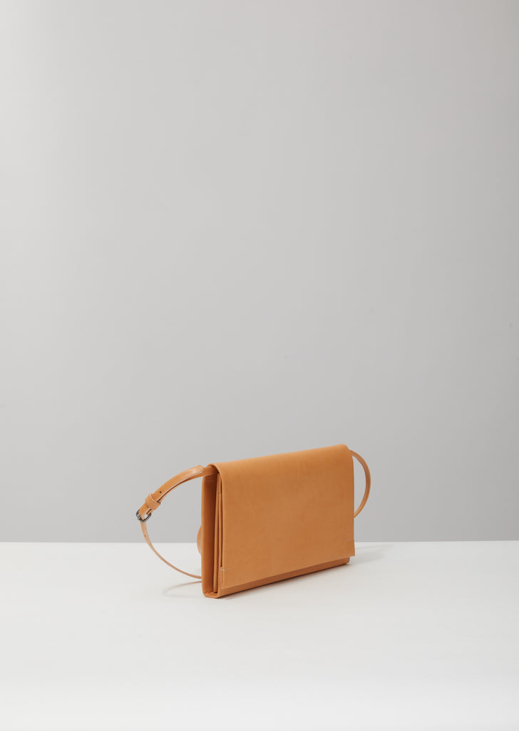 Belted Pleats Wallet Bag