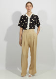 Wide Leg Tailored Trousers