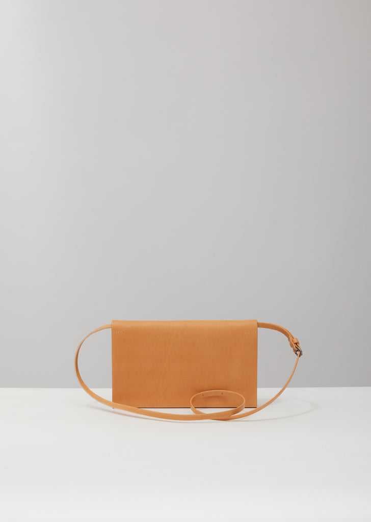 Belted Pleats Wallet Bag