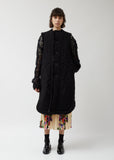 Georgette & Quilt Embroidery Vest Coat