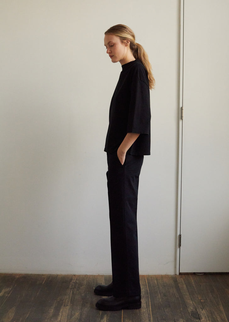 Men's Twill Slim Straight Pants