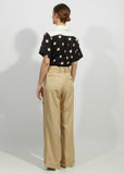 Wide Leg Tailored Trousers