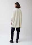 Wool V-Neck Pullover Top