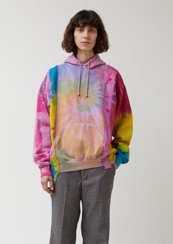 Tie Dye 5 Cuts Hoody