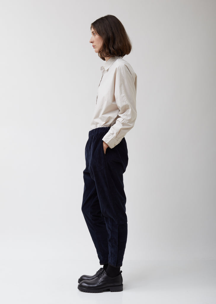 Dark Navy Velveteen Jodhpur Pant