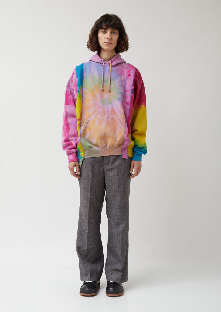 Tie Dye 5 Cuts Hoody
