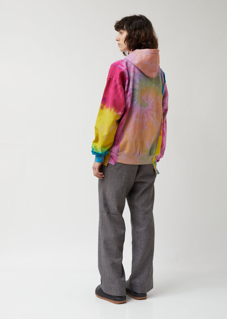 Tie Dye 5 Cuts Hoody