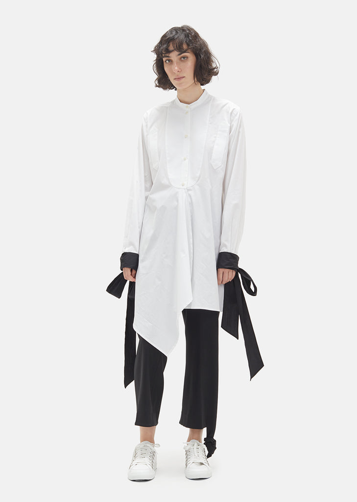Cotton Asymmetrical Shirt