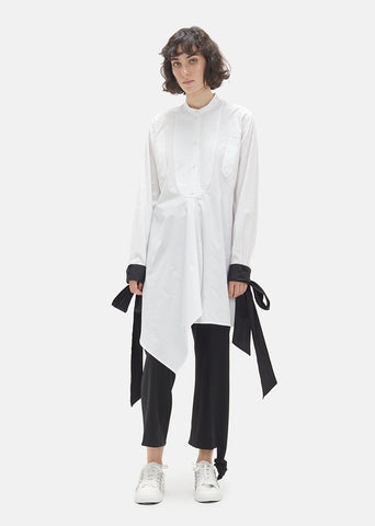 Cotton Asymmetrical Shirt
