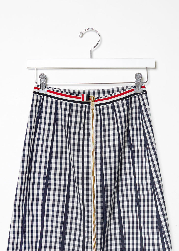 Trompe L'Oeil Pleated Skirt