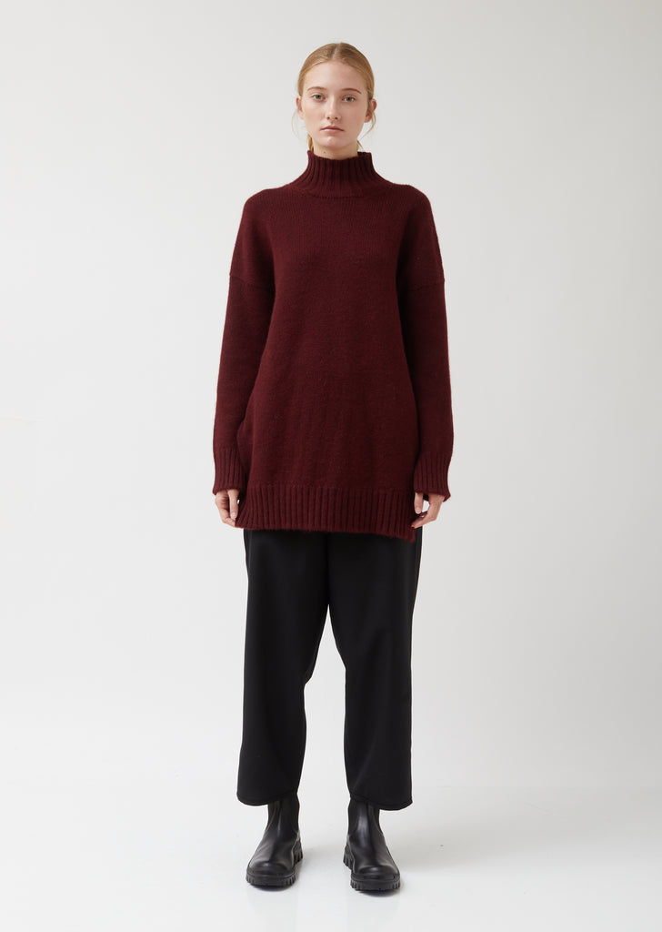 Cozy Cashmere Roll Neck Sweater