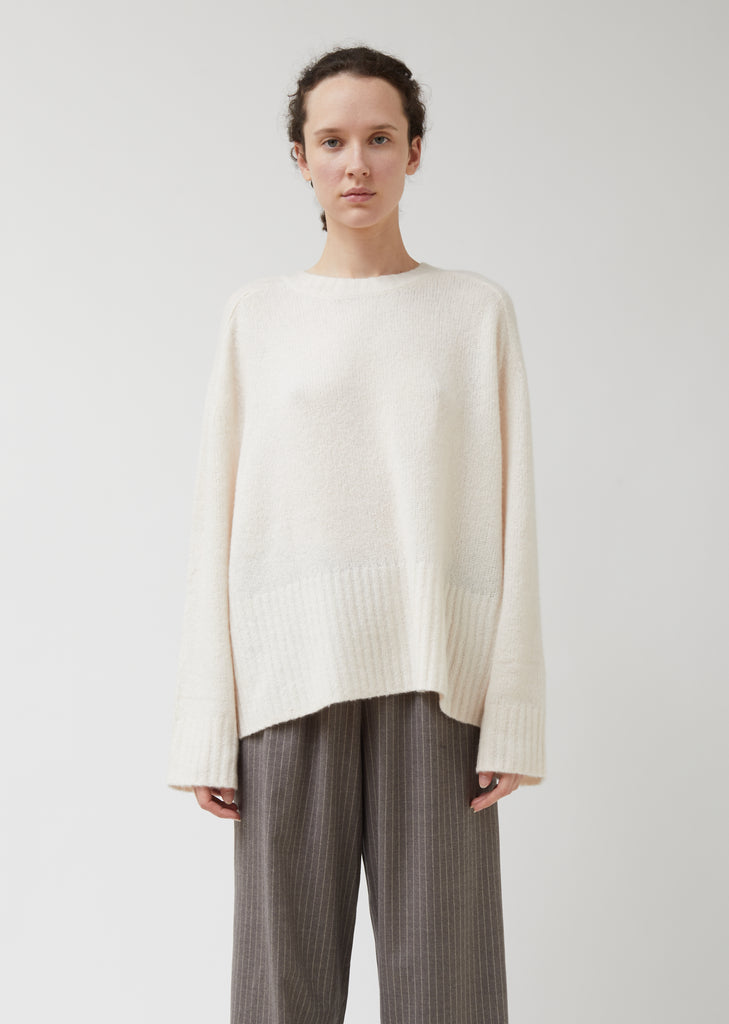 New Wide Rib Cashmere Sweater