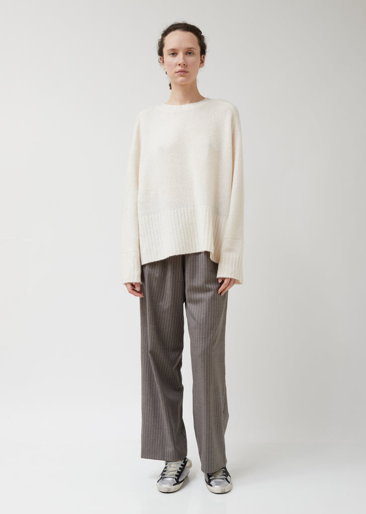 New Wide Rib Cashmere Sweater