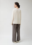 New Wide Rib Cashmere Sweater