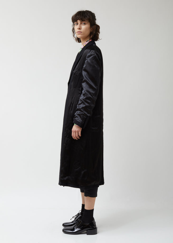 Wool Flannel Garment Treated Coat