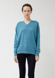 New Mens V-Neck Wool Sweater