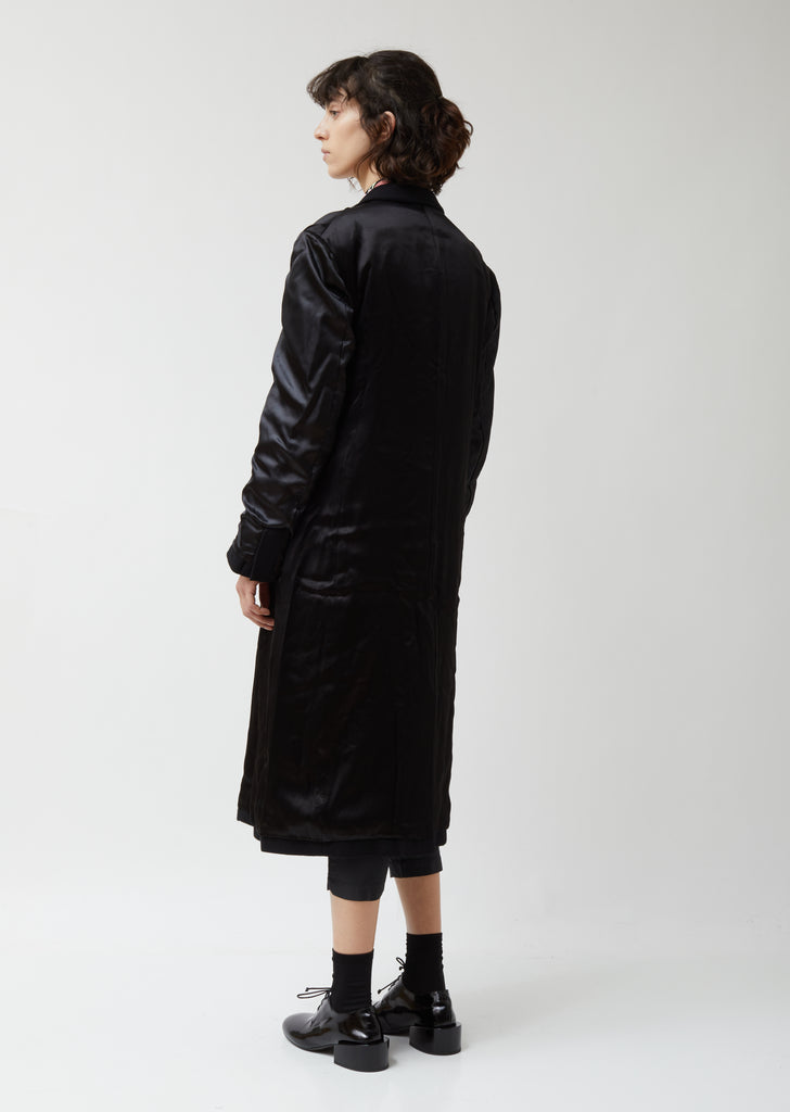 Wool Flannel Garment Treated Coat