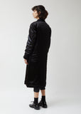Wool Flannel Garment Treated Coat