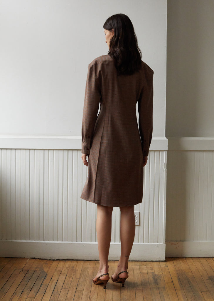 Deira Plea Poly Wool Dress