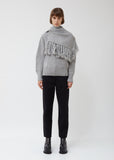 Wool Pullover with Scarf
