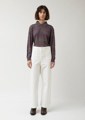 Twill Sailor Trouser