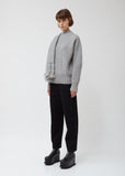Wool Pullover with Scarf