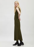 Bias-Cut Sleeveless Dress