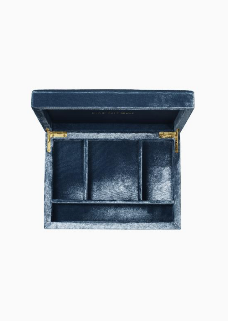 Trésor Blue Jewelry Box