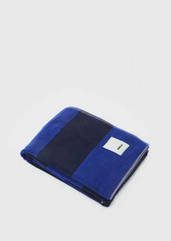 Striped Terry Towel — Navy Blockstripes