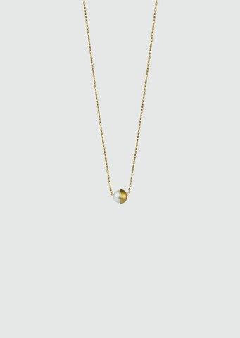 Half Pearl Necklace 90°