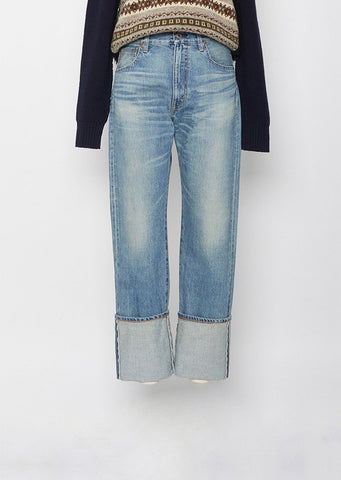 Cuffed Denim